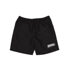 ONEDRINK RUBBER LOGO SHORTS /  BLACK