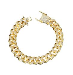 MR_GOLD ' CUBAN GOLD ' BRACELET