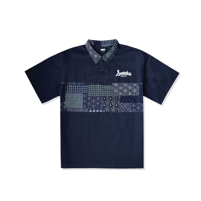 SWEEKS  LAYER SIDE   POLO / NAVY