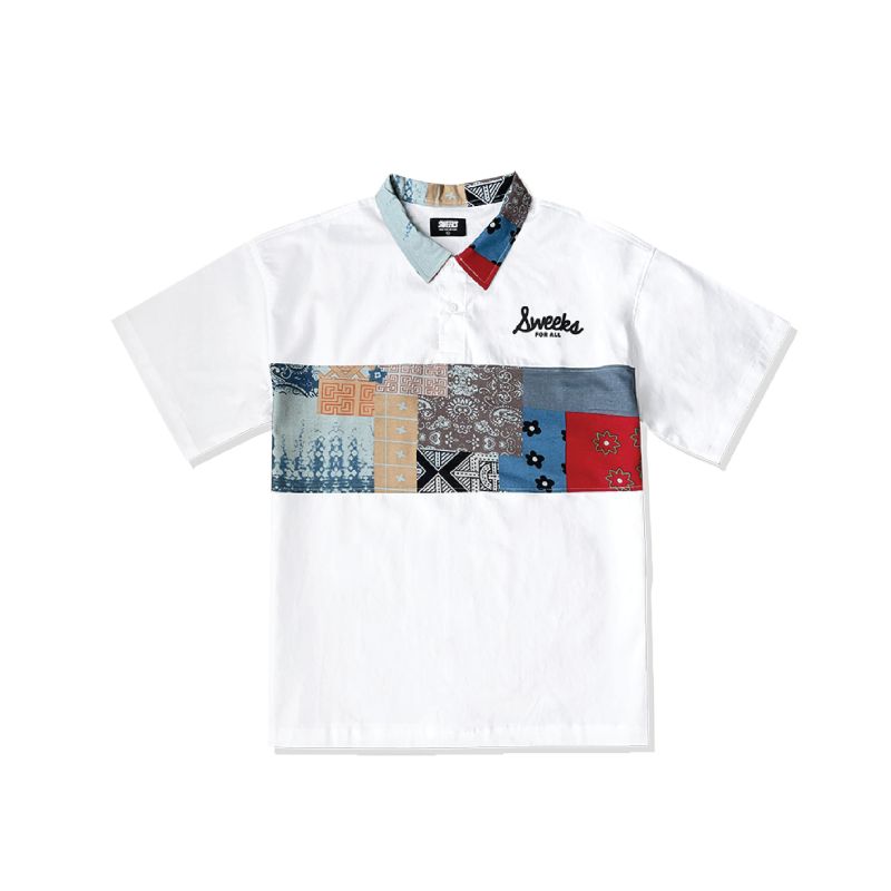 SWEEKS  LAYER SIDE   POLO / WHITE