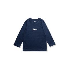 SWEEKS KIDS ' ESSENTIAL LOGO ' L/S TEE / NAVY