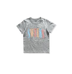 SWEEKS KIDS ' BAR LOGO '  TEE / GREY