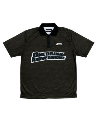 ONEDRINK SUMMER2023  POLO SHIRT / BROWN