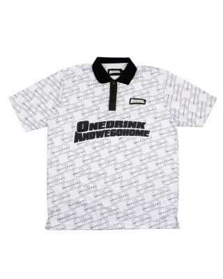 ONEDRINK SUMMER2023  POLO SHIRT / WHITE