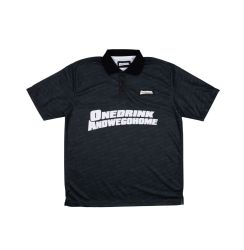 ONEDRINK SUMMER2023  POLO SHIRT / BLACK