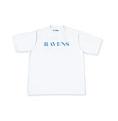 RAVENS SIGNATURE BOX LOGO TEE / WHITE