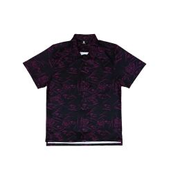 TZ WORLDWIDE DANGEROUS SHORTS SLEEVE SHIRT / BLACK