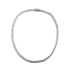 MR_GOLD ' TENNIS ' CHAIN NECKLACE