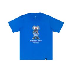 TZ WORLDWIDE ' MUNCHIES CONY ' T-SHIRT / BLUE