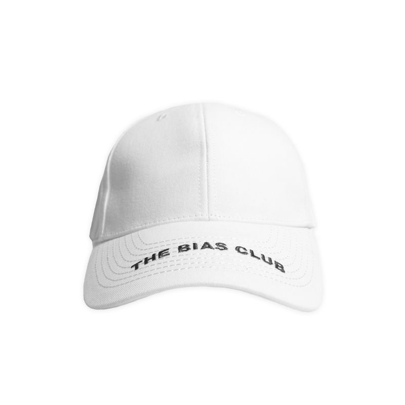 THE BIAS CLUB LOGO CAP / WHITE