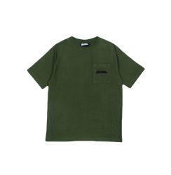 ONEDRINKANDWEGOHOME ' WFH ' LOGO TEE / OLIVE