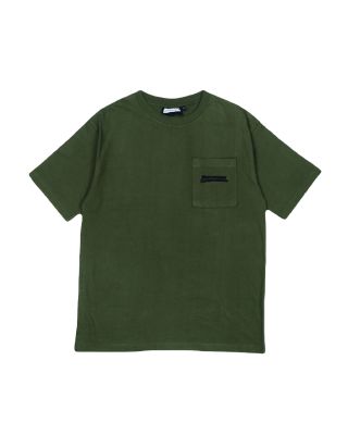 ONEDRINKANDWEGOHOME ' WFH ' LOGO TEE / OLIVE