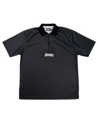 ONEDRINKANDWEGOHOME ' WFH ' POLO OVERPRINT /  BLACK