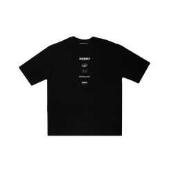 BIAS VERTICAL LOGO TEE / BLACK