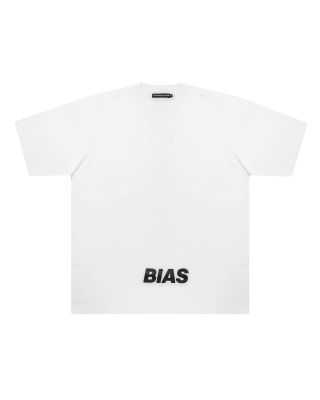BIAS LARGE LOGO TEE / WHITE