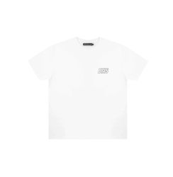 BIAS HOLLOW LOGO TEE / WHITE