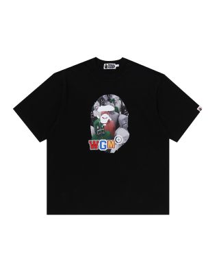 BAPE SHARK SEIJIN PHOTO PRINT TEE / BLACK