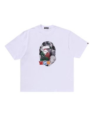 BAPE SHARK SEIJIN PHOTO PRINT TEE / WHITE