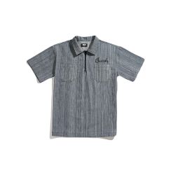 SWEEKS HALF ZIP POLO SHIRT / JEANS