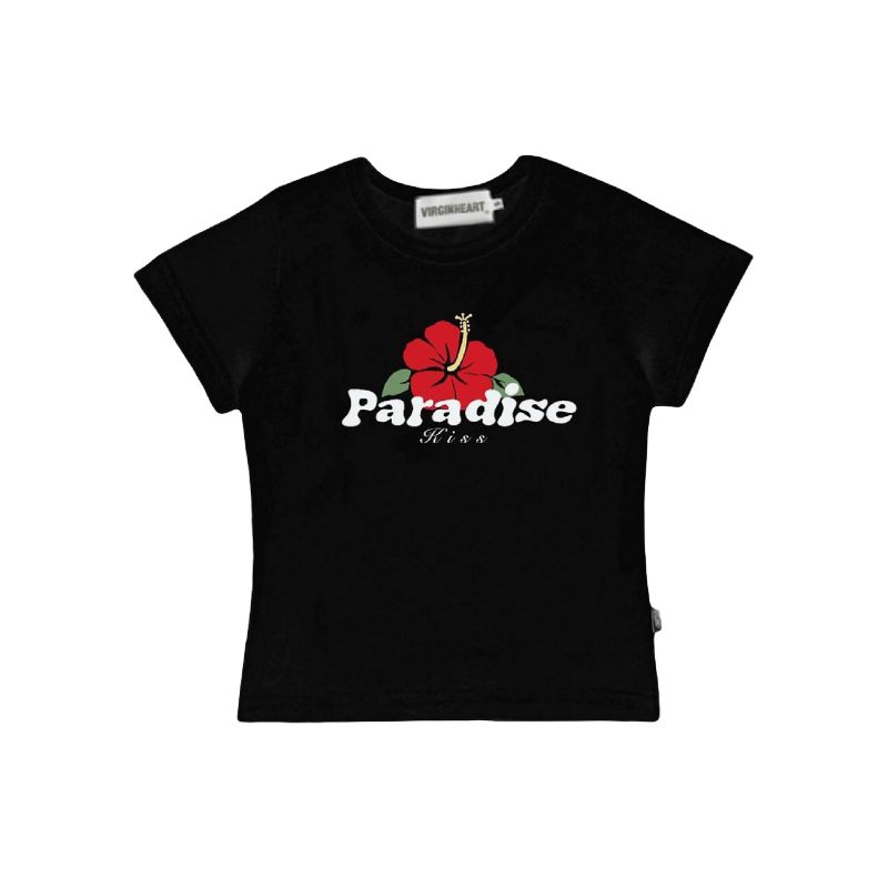 VGH PARADISE KISS BABY TEE / BLACK