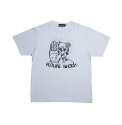 GOODBOYBKK ' FUTURE SHOCK ' TEE / WHITE