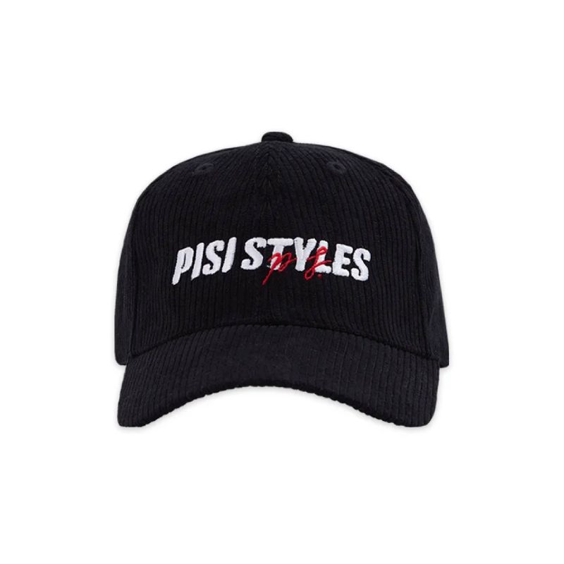 PISI CORDUROY CAP 02 / BLACK