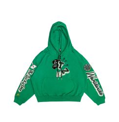 TZ WORLDWIDE ' LUCKY GREEN ' HOODIE