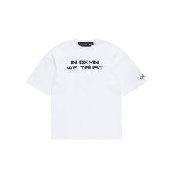 DXMN ' IN DXMN WE TRUST ' TEE / WHITE