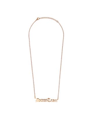 DXMN “DXMNTEAM” NECKLACES / ROSE GOLD