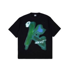 KAY3 ' OK NEXT UNISEX ' OVERSIZED TEE / BLACK