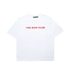 BIAS ' I DONT LIKE PEOPLE BUT I LIKE YOU ' TEE / WHITE