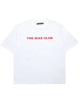 BIAS ' I DONT LIKE PEOPLE BUT I LIKE YOU ' TEE / WHITE