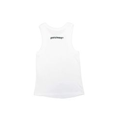 GETRICHEASY MEN'S TANK TOP / WHITE
