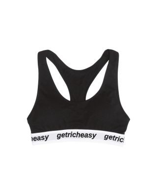 GETRICHEASY WOMEN'S SPORTS BRA / BLACK