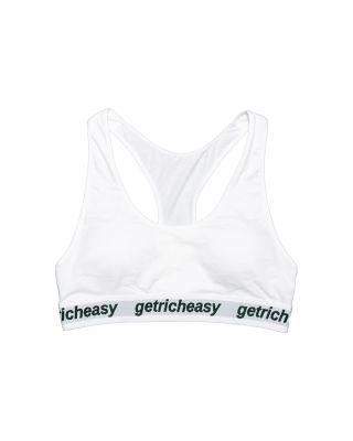 GETRICHEASY WOMEN'S SPORTS BRA / WHITE