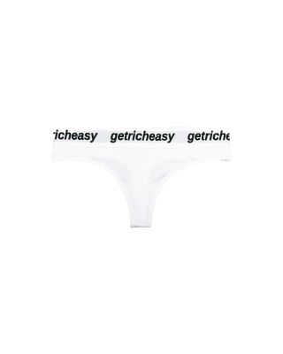 GETRICHEASY WOMEN'S THONGS / WHITE