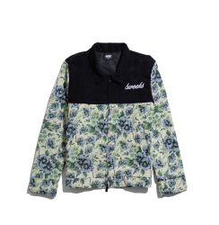 SWEEKS ZIP VARSITY JACKET / FLORAL