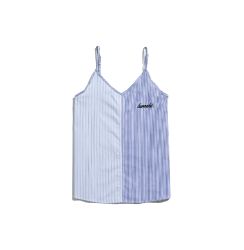 SWEEKS SCRIPT LOGO HALF CAMI / OCEAN