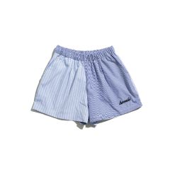 SWEEKS SCRIPT LOGO HALF SHORTS / OCEAN
