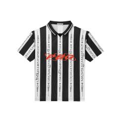 PBG YANT JERSEY / BLACK WHITE STRIPED