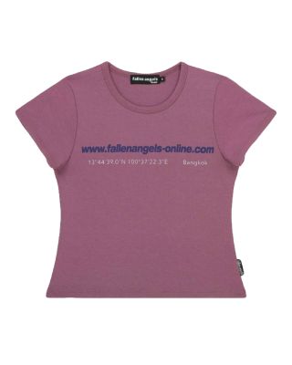 FALLEN ANGELS - ONLINE TEE / PURPLE