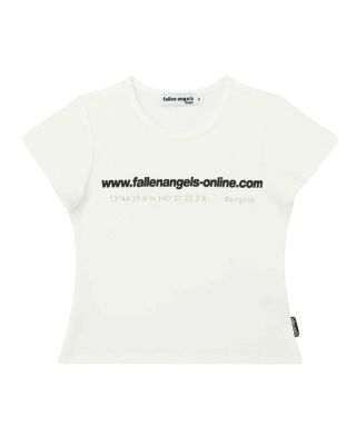 FALLEN ANGELS - ONLINE TEE / WHITE