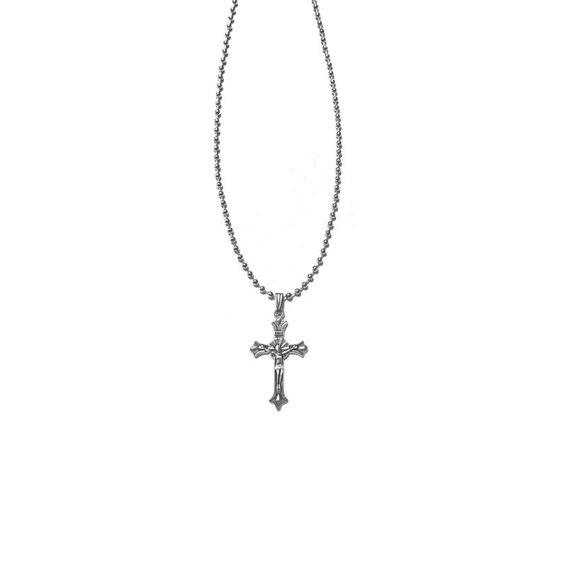 MYSTIC YOUTH - CRUCIFIX WITH BEAD NECKLACE