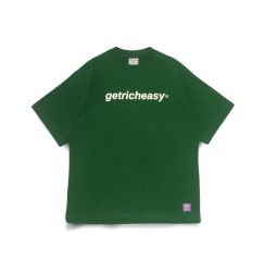 GETRICHEASY - LOGO TEE / GREEN