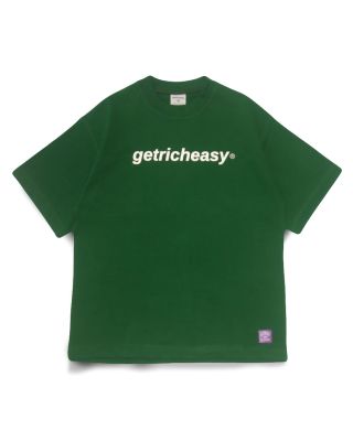 GETRICHEASY - LOGO TEE / GREEN