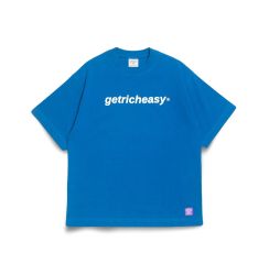 GETRICHEASY - LOGO TEE / COBALT