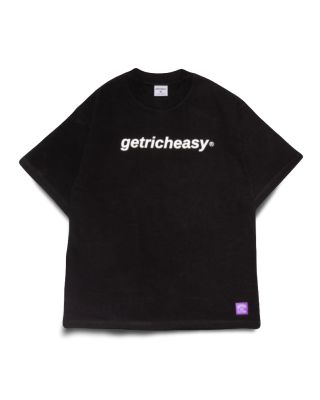 GETRICHEASY - LOGO TEE / BLACK