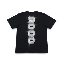 1000 CHASER ICED OUT WHITE GOLD TEE / BLACK