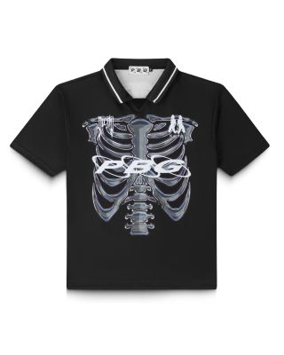 PBG - CHROME SKELETON JERSEY / BLACK