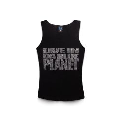 BLUE PLANET - TANK TOP / BLACK